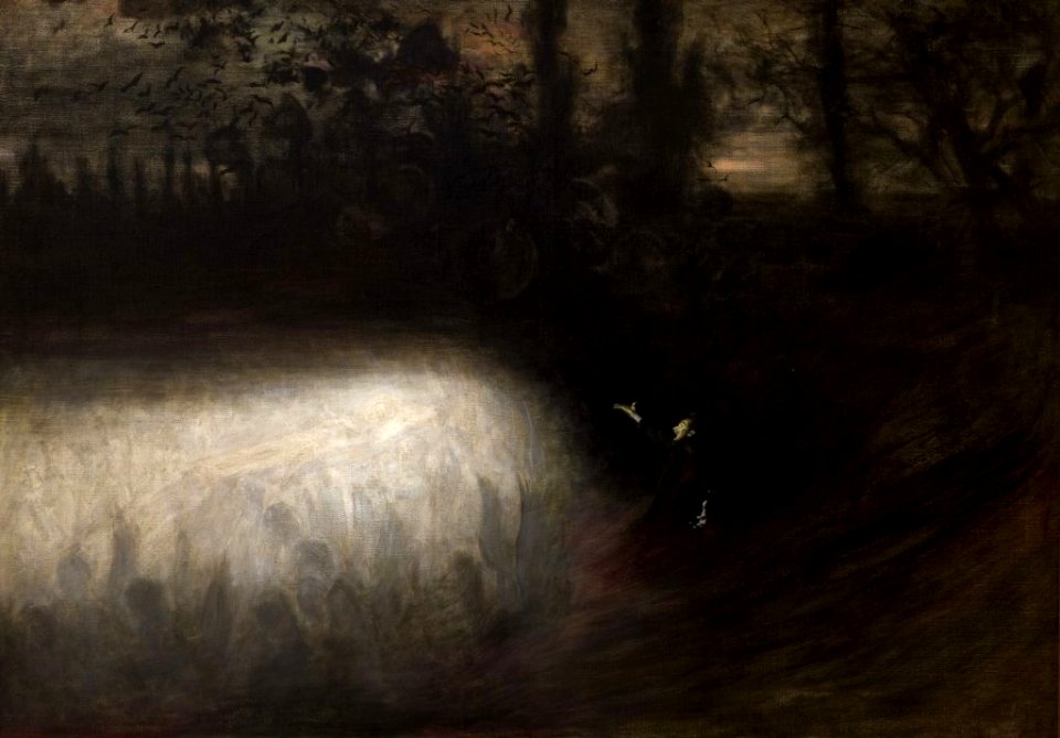 Władysław Podkowiński - Marsz żałobny 1894