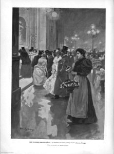1896-03-24, La Ilustración Artística, Las noches madrileñas, La florista de teatro, Méndez Bringa