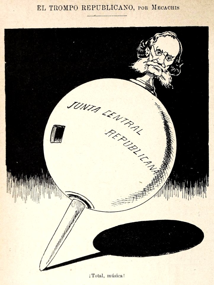1896-10-24, Blanco y Negro, El trompo republicano, Mecachis