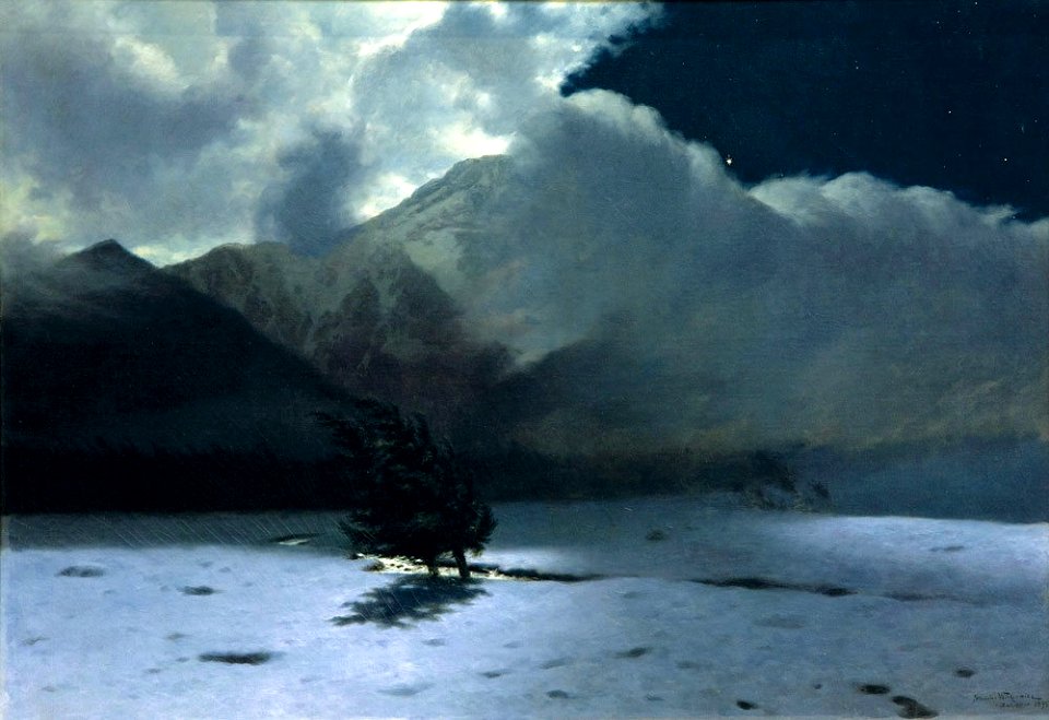 Stanisław Witkiewicz - Wiatr halny 1895