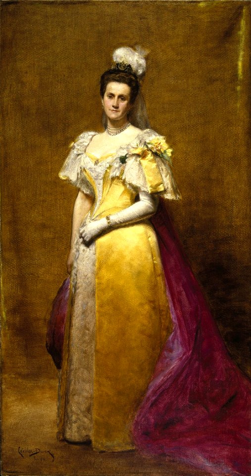 Brooklyn Museum - Portrait of Emily Warren Roebling - Charles-Émile-Auguste Carolus-Duran
