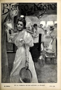 1897-06-12, Blanco y Negro, En la verbena de San Antonio, Huertas