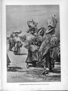 1897-03-15, La Ilustración Artística, Algabeñas camino de Sevilla, García y Ramos