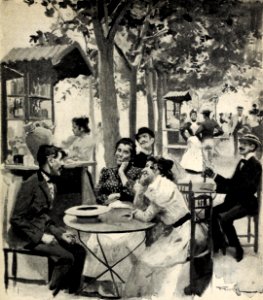 1897-07-17, Blanco y Negro, El puesto de agua, Huertas (cropped)