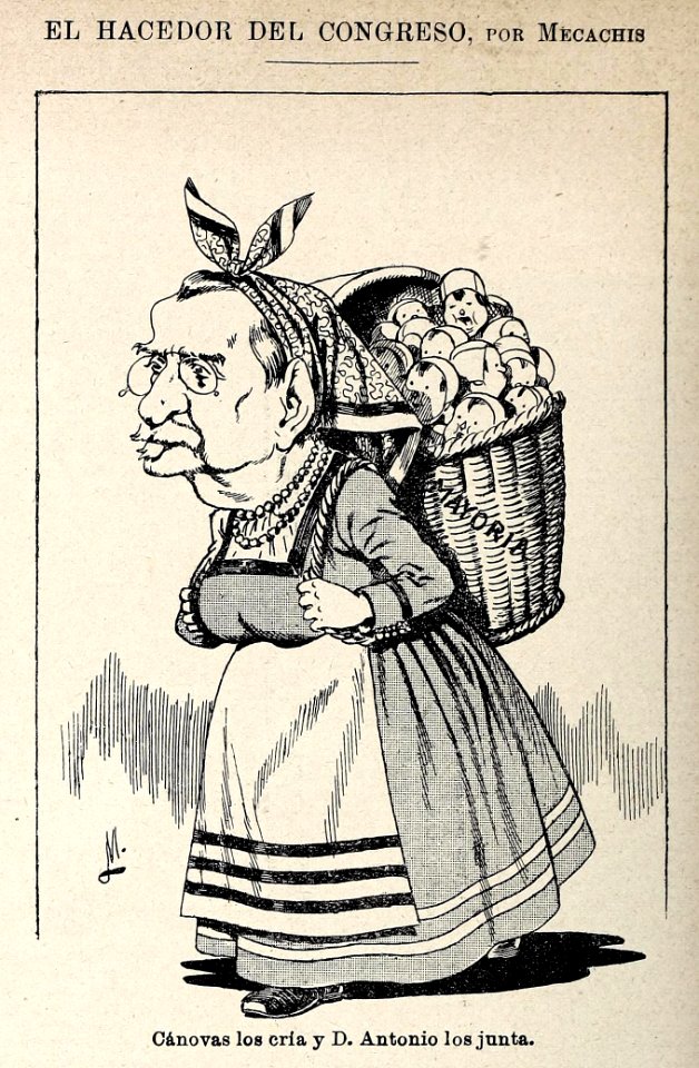 1896-05-09, Blanco y Negro, El hacedor del Congreso, Mecachis