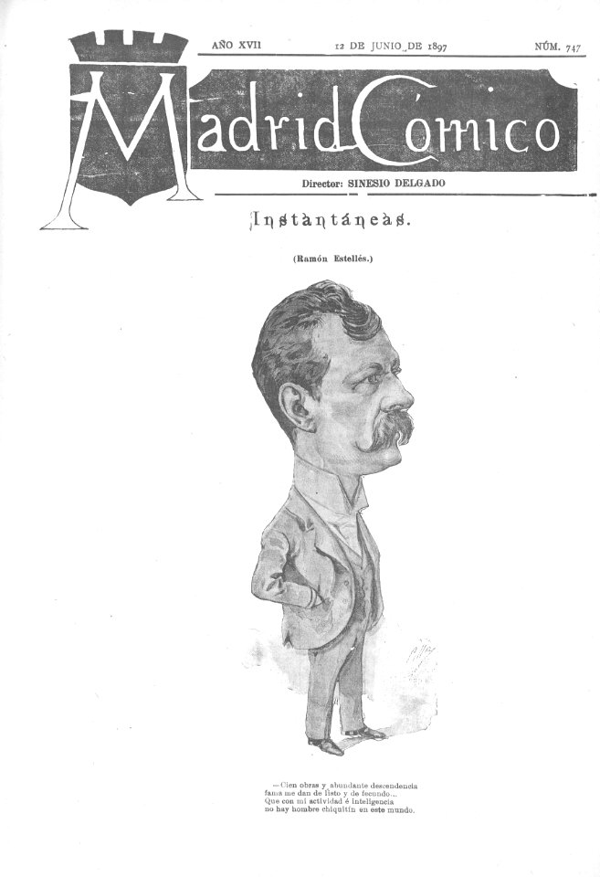 1897-06-12, Madrid Cómico, Ramón Estellés, Cilla