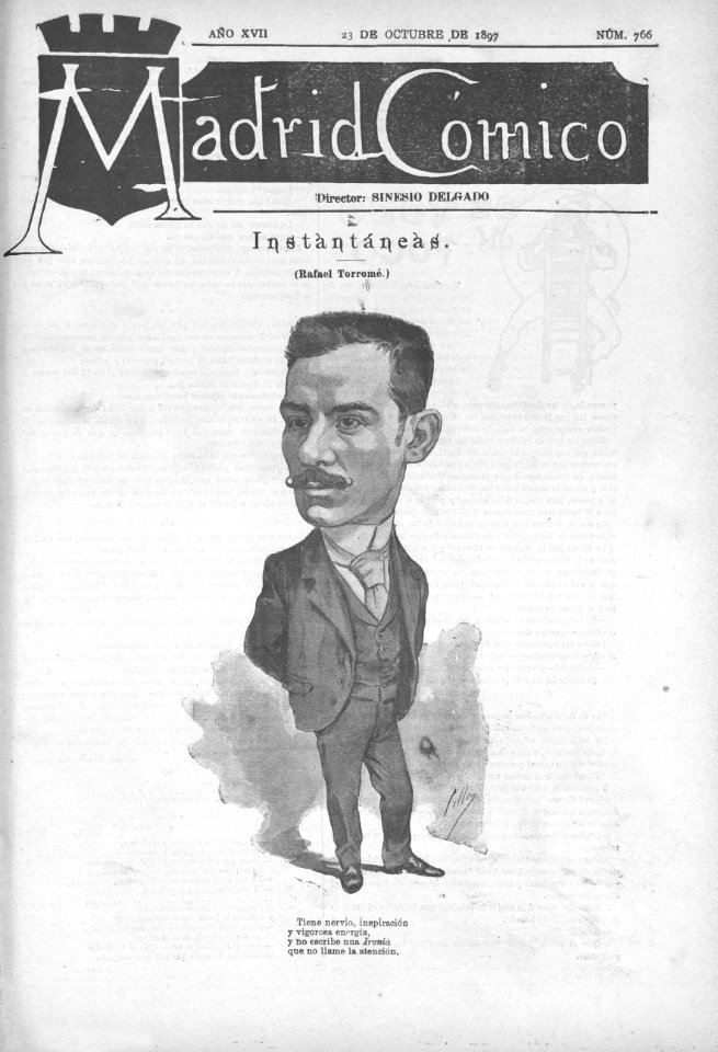 1897-10-23, Madrid Cómico, Rafael Torromé, Cilla