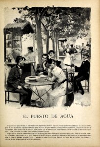 1897-07-17, Blanco y Negro, El puesto de agua, Huertas