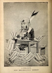 1897-12-04, Blanco y Negro, El hombre del día, Don Segismundo Moret, Mecachis