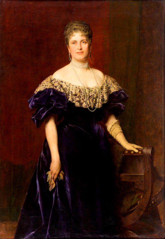 Kazimierz Pochwalski - Portret damy 1897