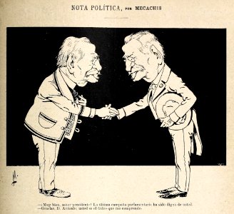 1896-09-19, Blanco y Negro, Nota política, Mecachis