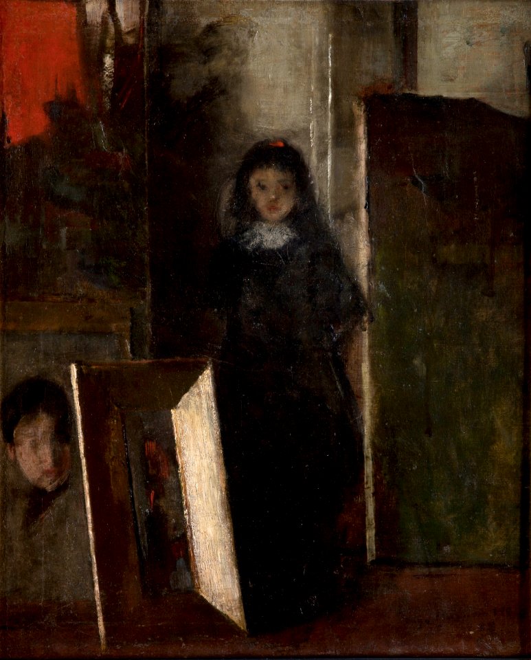 Olga Boznańska 1897 W pracowni 3