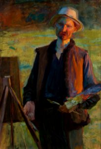 Leon Wyczółkowski - Autoportret 1896-1900