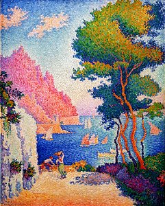 1898 Signac Capo di Noli anagoria