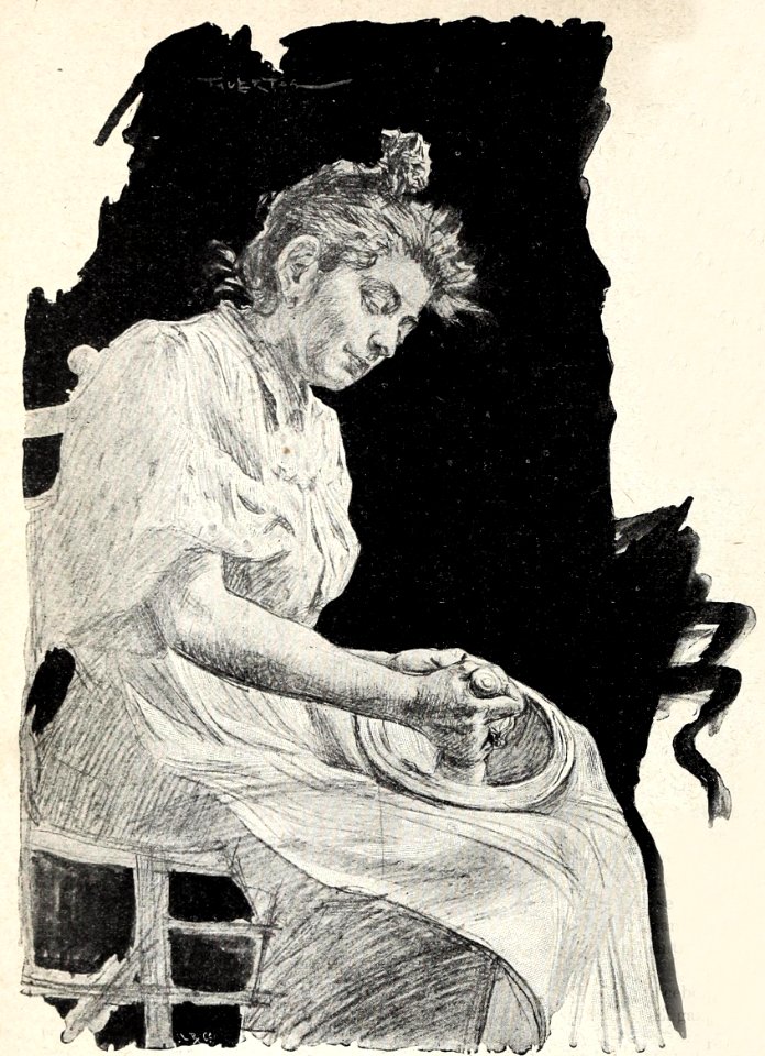1897-08-07, Blanco y Negro, Cosas de verano VI, El gazpacho, El Doctor Thebussem, Huertas 02 (cropped)