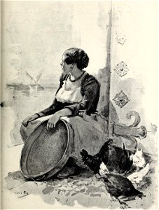 1898-11-05, Blanco y Negro, En la Mancha, Dulcinea del Toboso, Cecilio Pla (cropped)