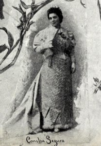 1897-10-16, Blanco y Negro, Teatro de la Zarzuela, Méndez Bringa, Franzen, Compañy (cropped) Concha Segura