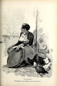 1898-11-05, Blanco y Negro, En la Mancha, Dulcinea del Toboso, Cecilio Pla