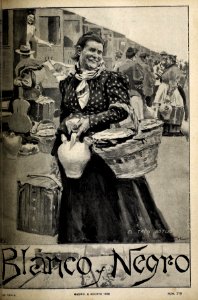 1898-08-06, Blanco y Negro, El tren botijo, Huertas