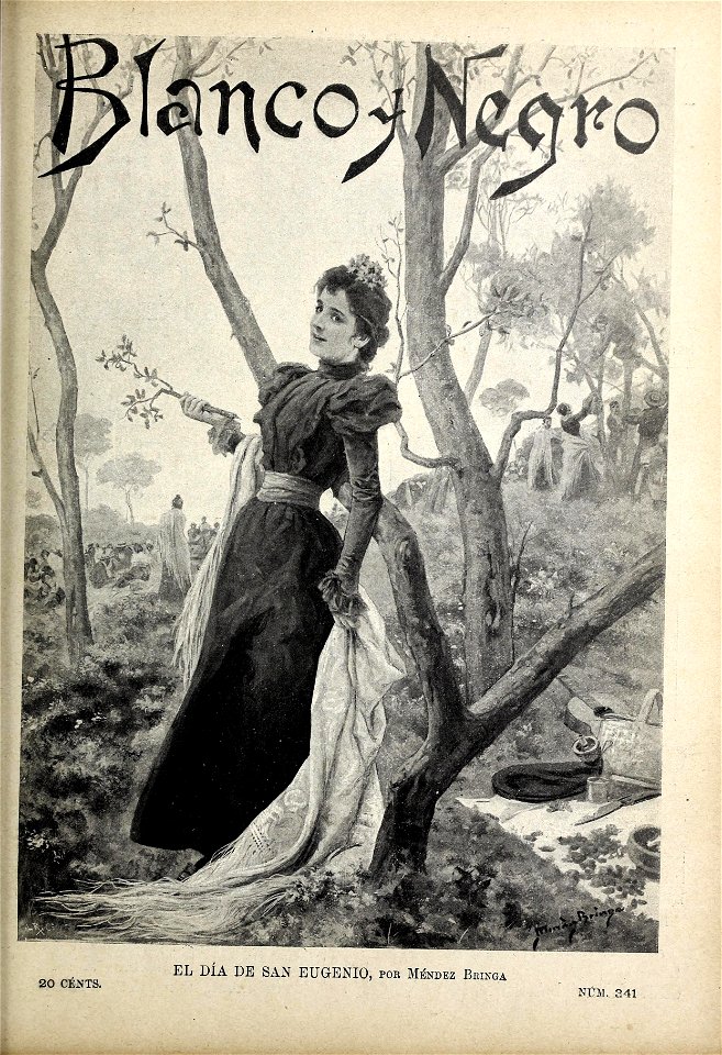 1897-11-13, Blanco y Negro, El día de San Eugenio, Méndez Bringa