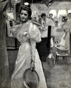 1897-06-12, Blanco y Negro, En la verbena de San Antonio, Huertas (cropped)