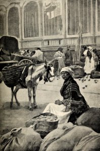 1898-11-26, Blanco y Negro, Escenas madrileñas, En el mercado, Huertas (cropped)