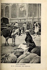 1898-11-26, Blanco y Negro, Escenas madrileñas, En el mercado, Huertas