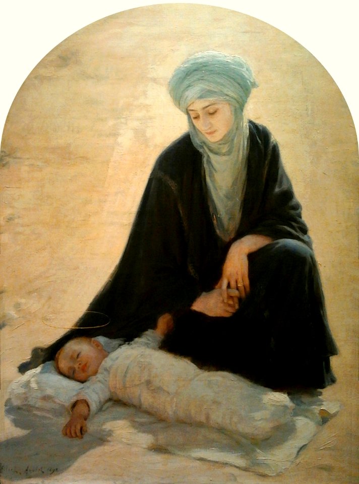 Aublet Arabic Madonna and Child