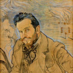 Stanisław Wyspiański - Portret Henryka Opieńskiego