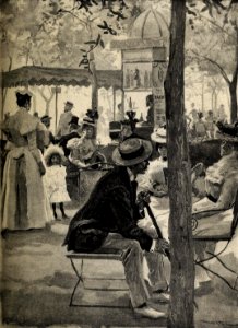 1898-08-06, Blanco y Negro, La playa de Recoletos, Huertas