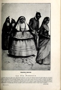 1899-05-06, Blanco y Negro, Creaciones femeninas IX, La tía fingida, Cecilio Pla