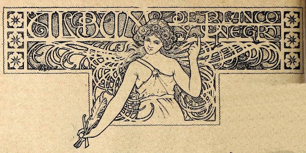 1898-01-15, Blanco y Negro, Álbum de Blanco y Negro, cabecera, Arija