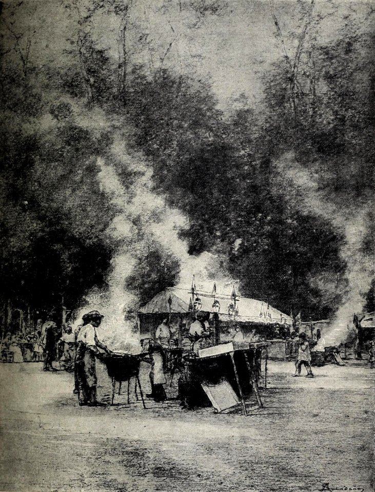 1899-06-10, Blanco y Negro, La primera verbena, Avendaño (cropped)