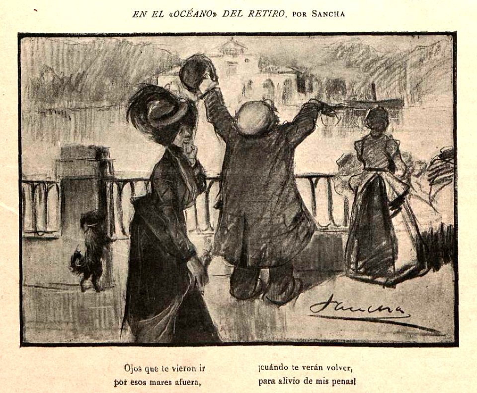 1899-04-20, La Vida Literaria, En el océano del Retiro, Sancha