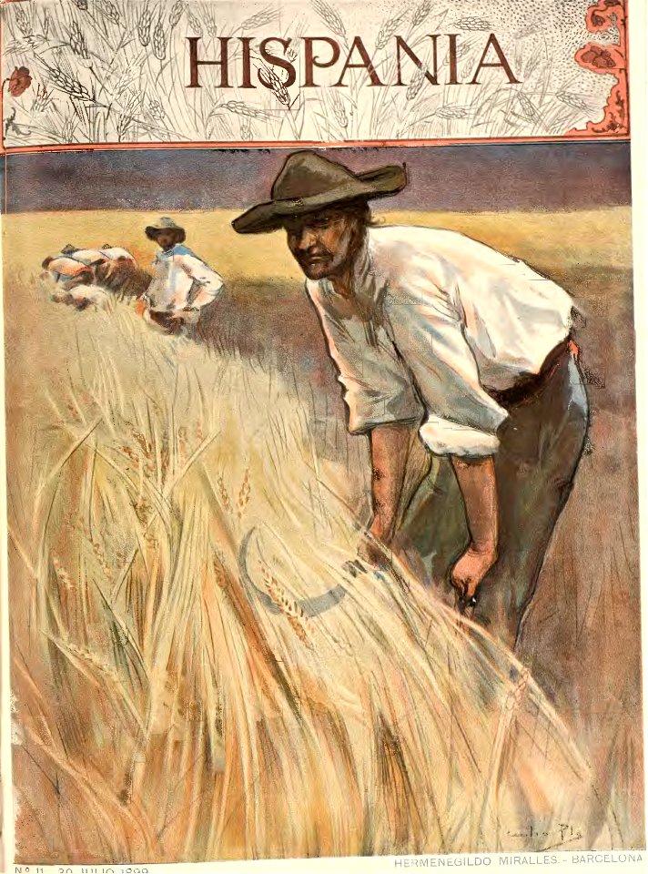 1899-07-30, Hispania, Portada, Cecilio Pla