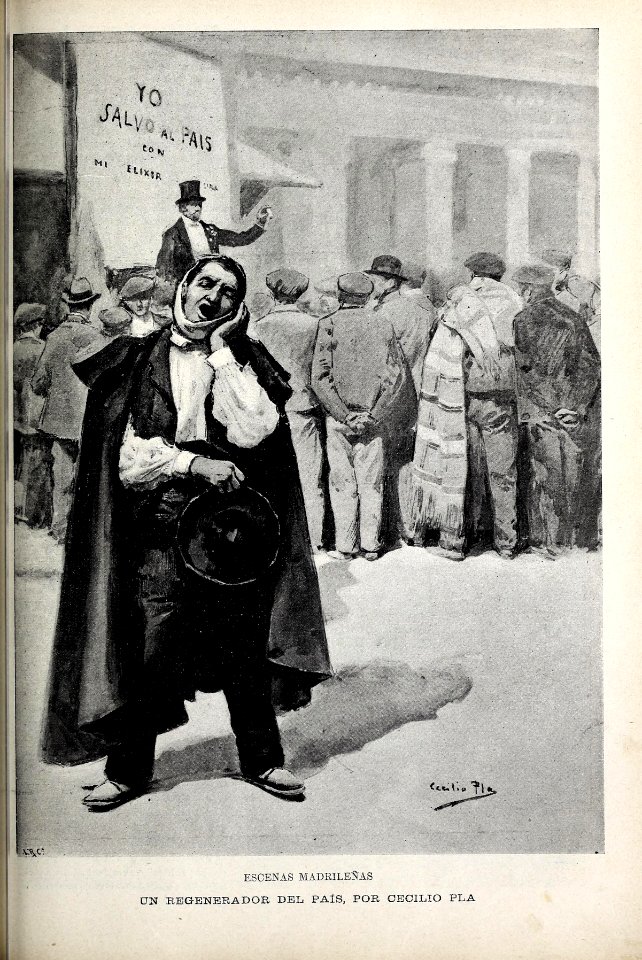 1898-10-15, Blanco y Negro, Un regenerador del país, Cecilio Pla