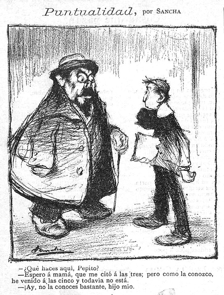 1899-12-02, Madrid Cómico, Puntualidad, Sancha