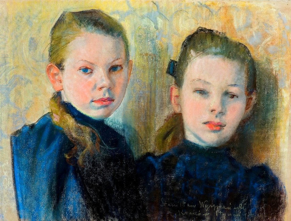 Stanisław Wyspiański - Portret sióstr Szybalskich