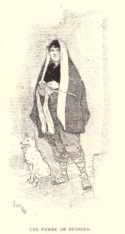 1901, Au pays de Don Quichotte, Une femme de Ruidera, Vierge