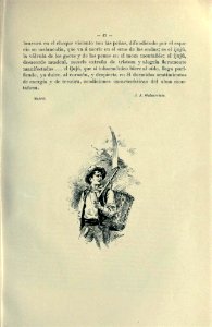 1901, Cantos de la Montaña, el segador, por Mariano Pedrero. Free illustration for personal and commercial use.