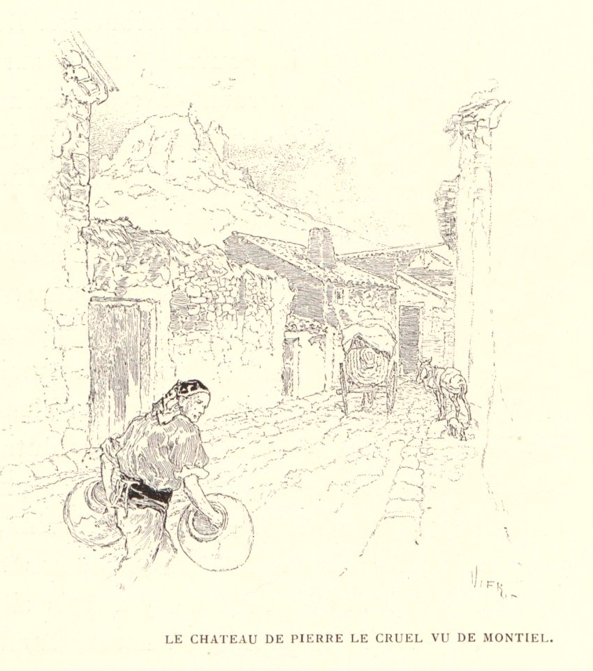 1901, Au pays de Don Quichotte, Le chateau de Pierre le Cruel vu de Montiel, Vierge