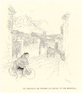 1901, Au pays de Don Quichotte, Le chateau de Pierre le Cruel vu de Montiel, Vierge