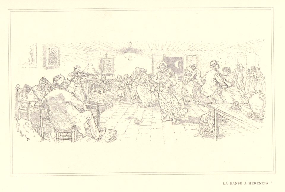 1901, Au pays de Don Quichotte, La danse a Herencia, Vierge