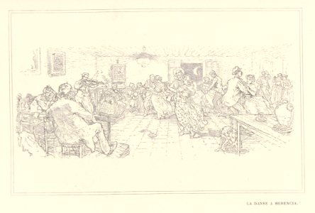 1901, Au pays de Don Quichotte, La danse a Herencia, Vierge