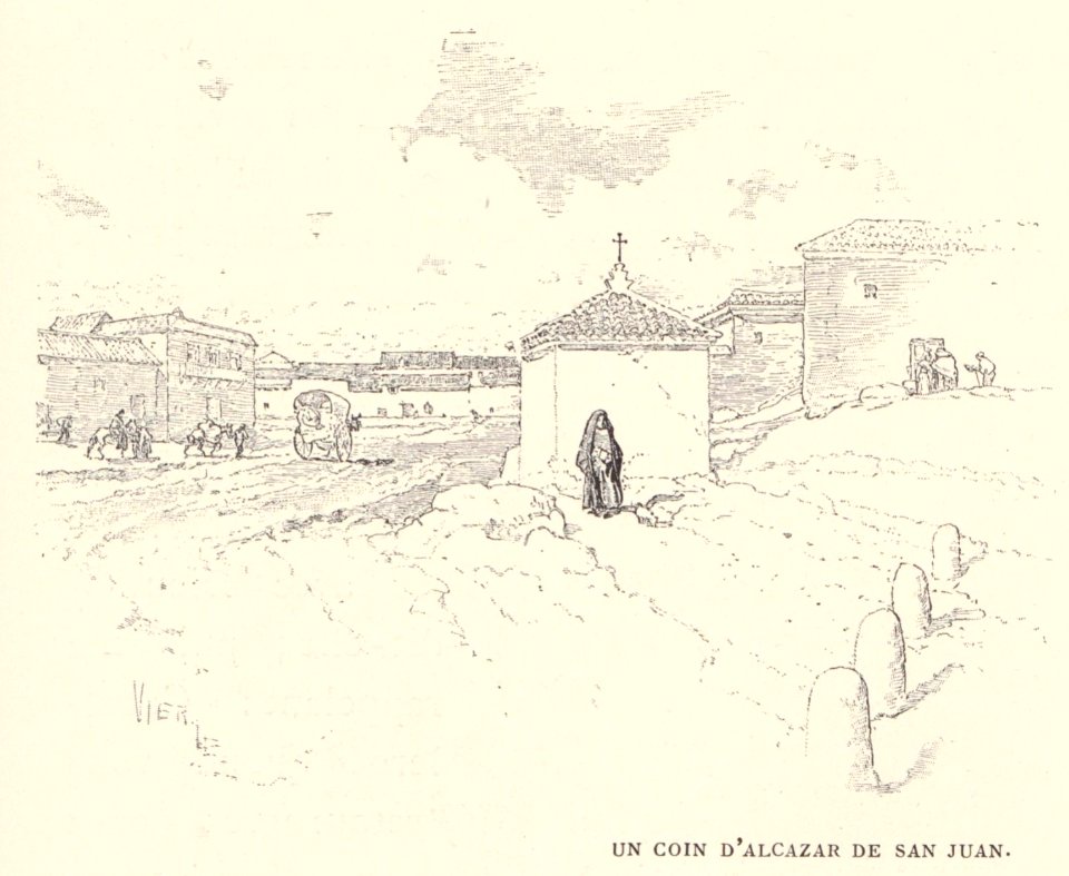 1901, Au pays de Don Quichotte, Un coin d'Alcazar de San Juan, Vierge