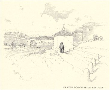 1901, Au pays de Don Quichotte, Un coin d'Alcazar de San Juan, Vierge
