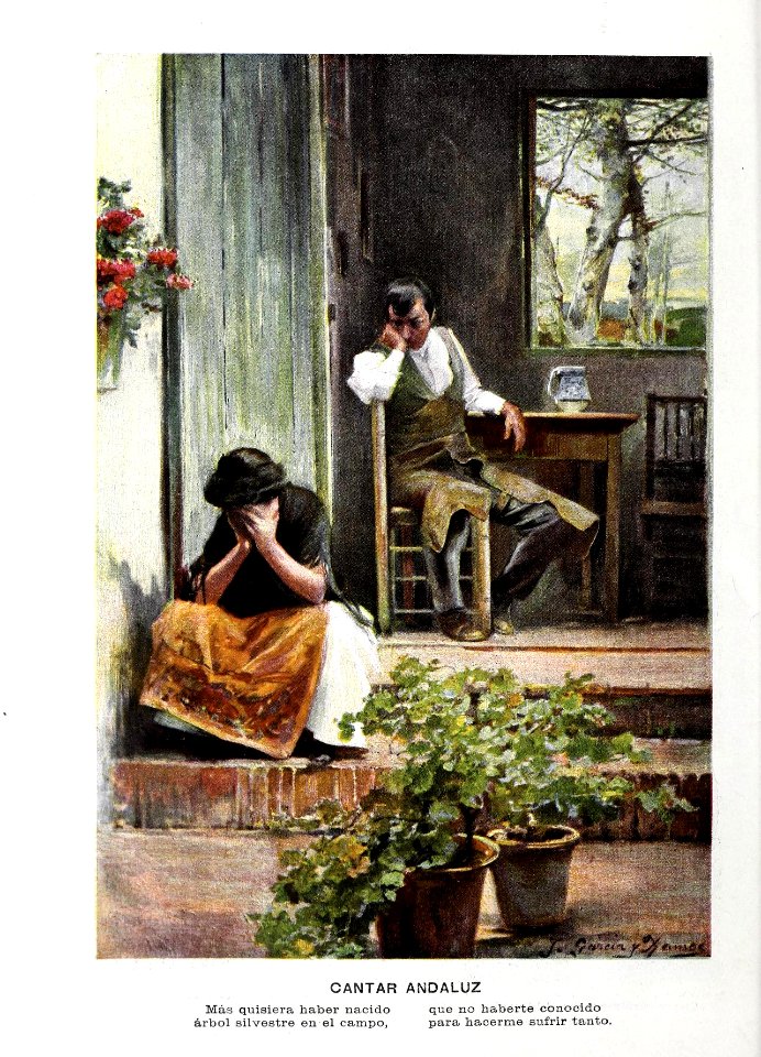 1901-05-25, Blanco y Negro, Cantar andaluz, José García y Ramos