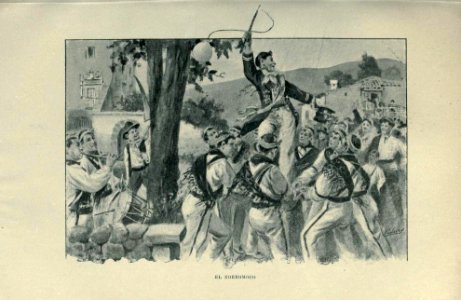 1901, Cantos de la Montaña, El Zorromoco, por Mariano Pedrero. Free illustration for personal and commercial use.