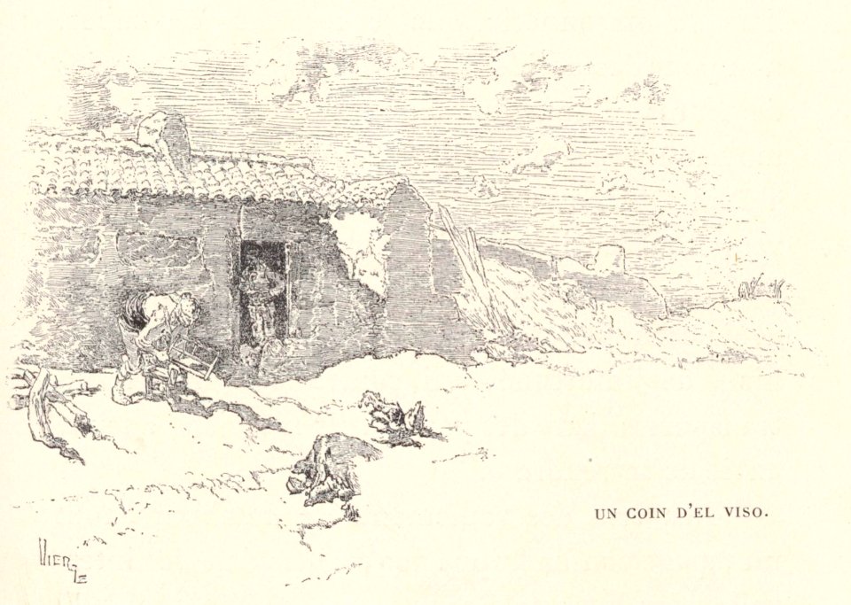 1901, Au pays de Don Quichotte, Un coin d'El Viso, Vierge