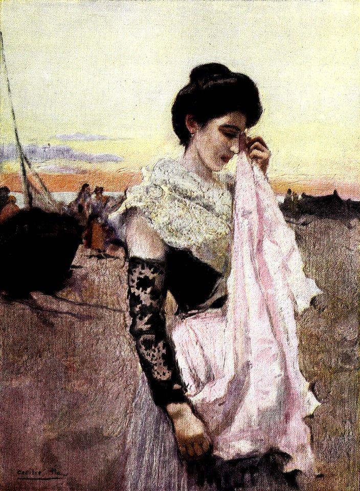 1901-07-06, Blanco y Negro, Figuras teatrales III. Marina, Cecilio Pla (cropped)